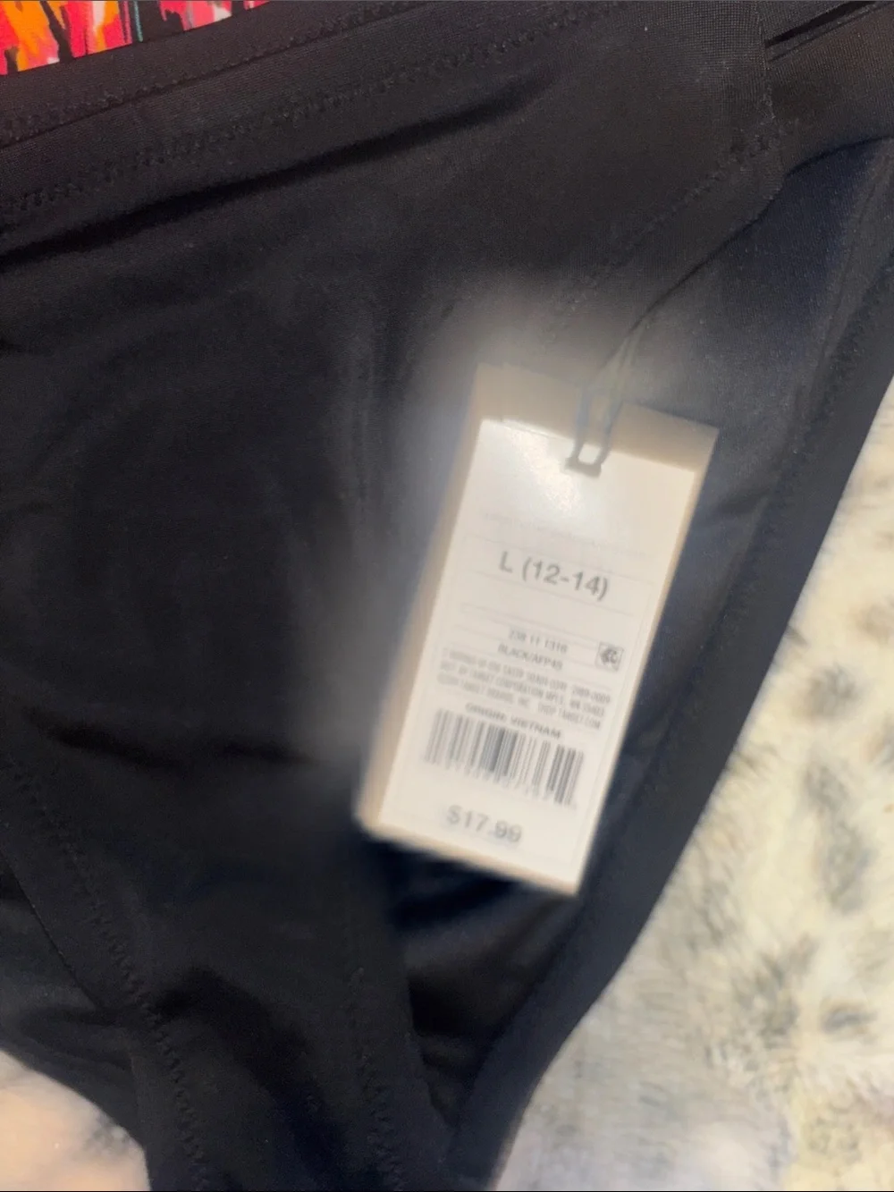 Shade & Shore Black Bathing Suit Bottoms w/ Swim Top by‎ Aqua Green NWT❗️
